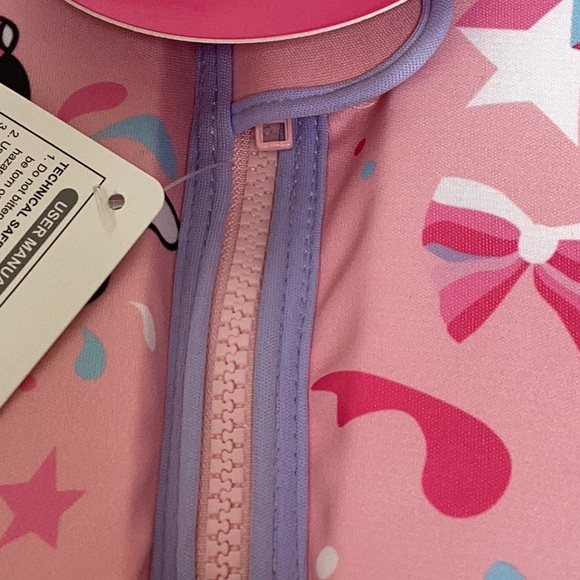 Bestway pink Disney Minnie Mouse life jacket. Size S/M. Up to 40 pounds - Picture 9 of 9